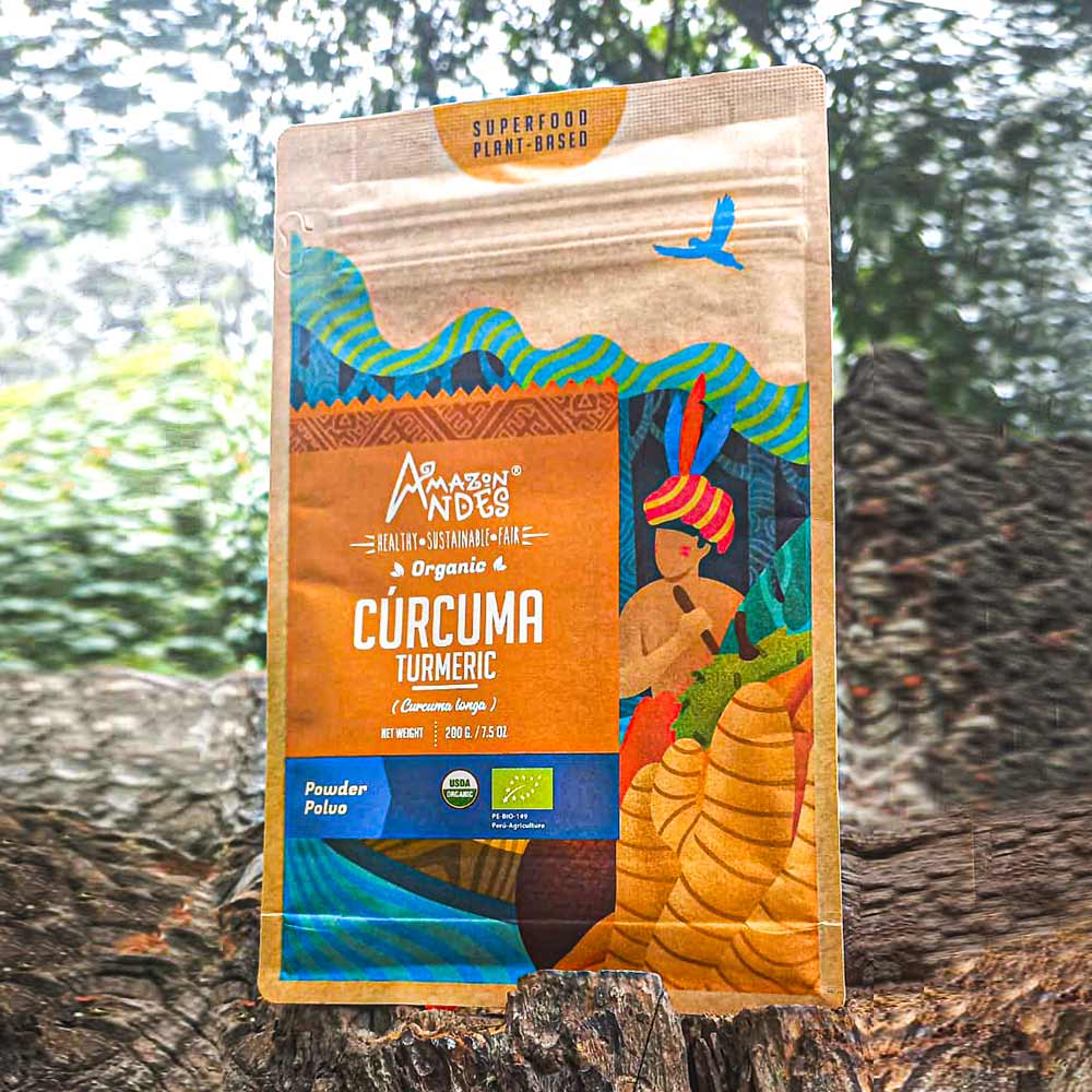 Organic Turmeric Powder | Curcuma longa with Curcuminoids | 200 g (7 oz) | USDA & EU Organic, Vegan — image 5