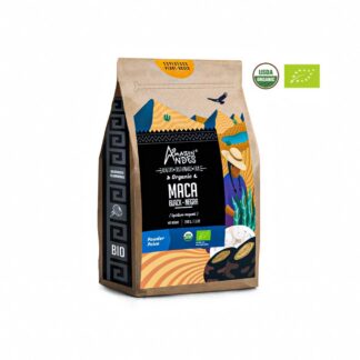 Organic Black Maca Powder Gelatinized | Men's Energy & Vitality | 200 g (7 oz) | USDA Organic, Junín High-Altitude