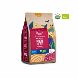 Organic Red Maca Powder Gelatinized | Female Vitality & Energy | 200 g (7 oz) | USDA Organic, Vegan, Non-GMO