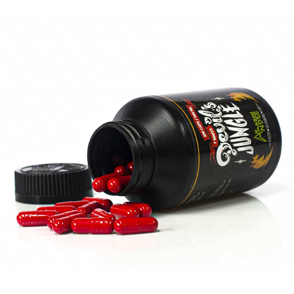 Devil's Jungle Capsules for Men | Seven-Roots Amazon Vitality Blend | 100 Vegan Pills (350 mg) | Non-GMO — image 3