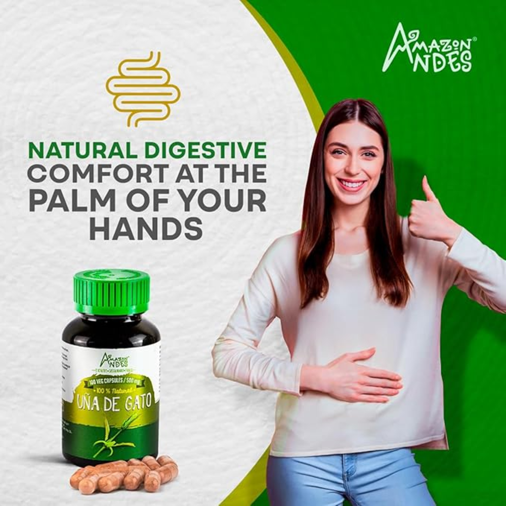 Cat's Claw (Uncaria tomentosa) Capsules | Amazon Immune & Anti-Inflammatory | 100 Pills (1000 mg) | Fairtrade USA Certified — image 5